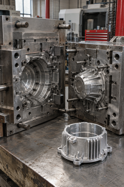 Καλούπι die casting με χυτό εξάρτημα αλουμινίου